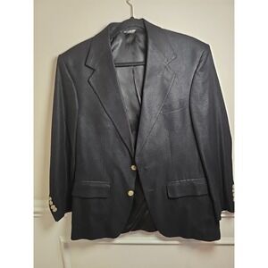 Bill Blass Lord & Taylor Stone River Blazer‎ Men's Vintage Silk No Tags 34